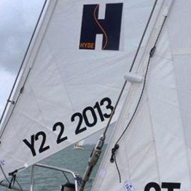 tack fittings for yankee and staysail combination